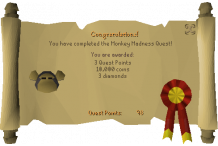 Monkey Madness QUEST Completion